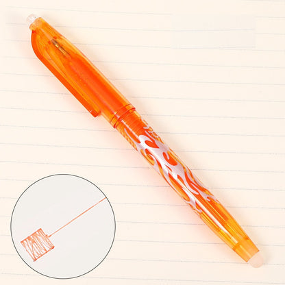 Detail shot of the Sassy in our 40s 0.5mm Ballpoint Pen tip, showing the precise line it creates on a notebook.