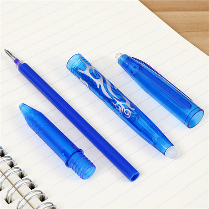 Sassy in our 40s 0.5mm Ballpoint Pens in 8 vibrant colors, neatly arranged to show the full spectrum of options.