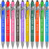 Overhead view of the Sassy in our 40s Funny Pen Set, emphasizing the complete collection of pens.